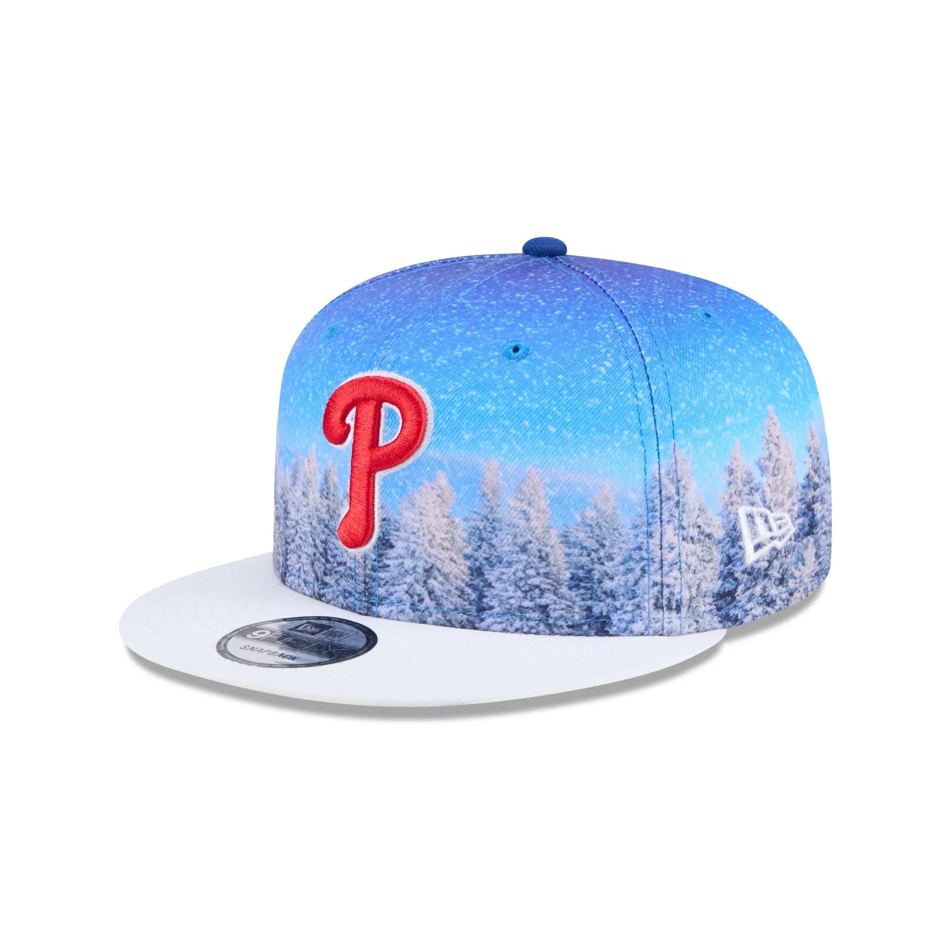 Philadelphia Phillies Winter Photoreal 9FIFTY Snapback Hat sold by New Era
