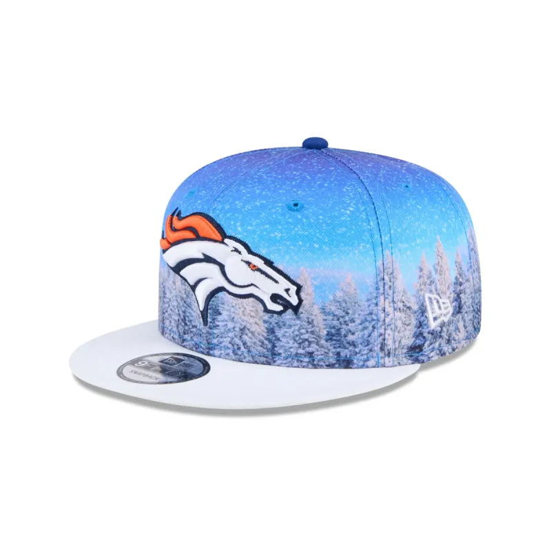 Denver Broncos Winter Photoreal 9FIFTY Snapback Hat sold by New Era
