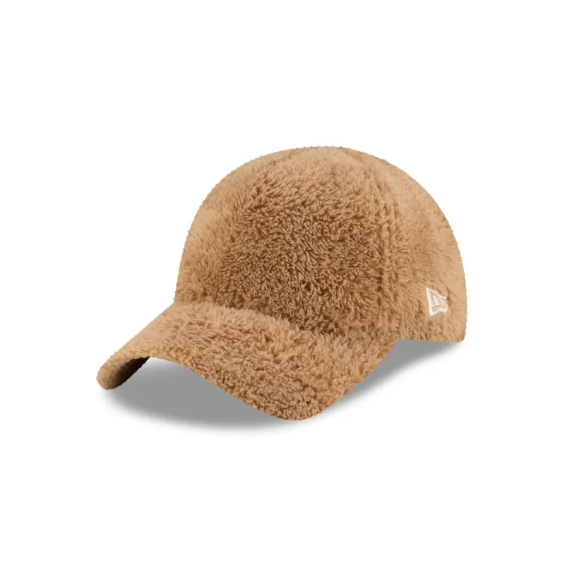 New Era Cap Fleece Camel 9FORTY A-Frame Adjustable Hat sold by New Era