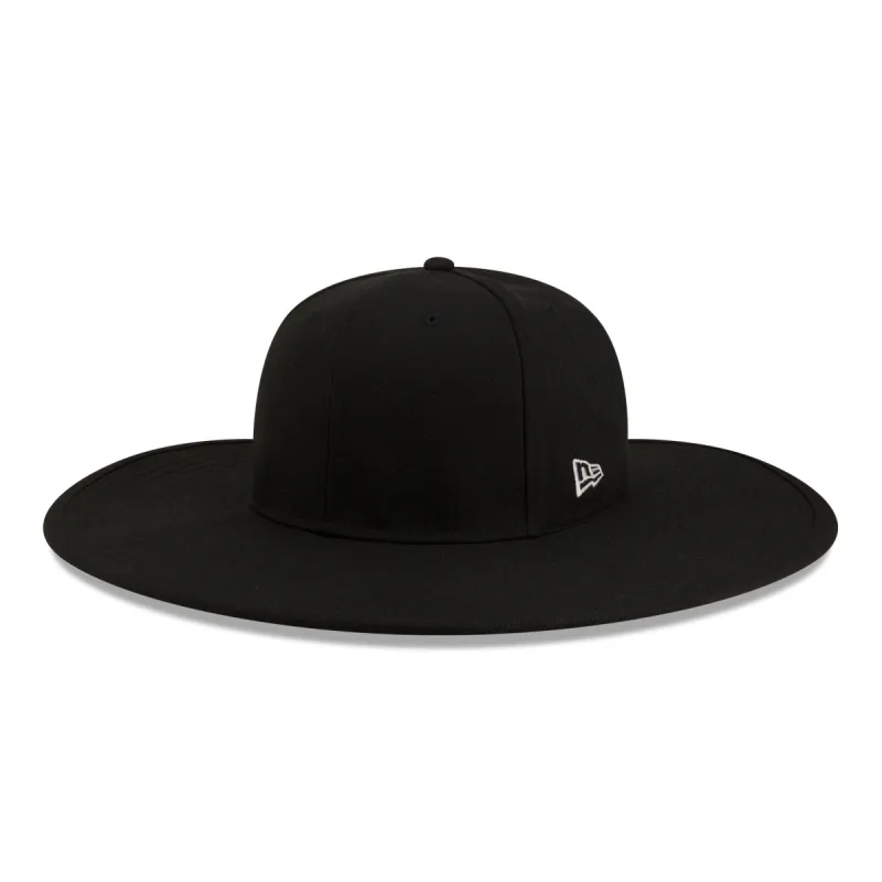 New Era Cap Black Fitted Long Brim Hat sold by New Era