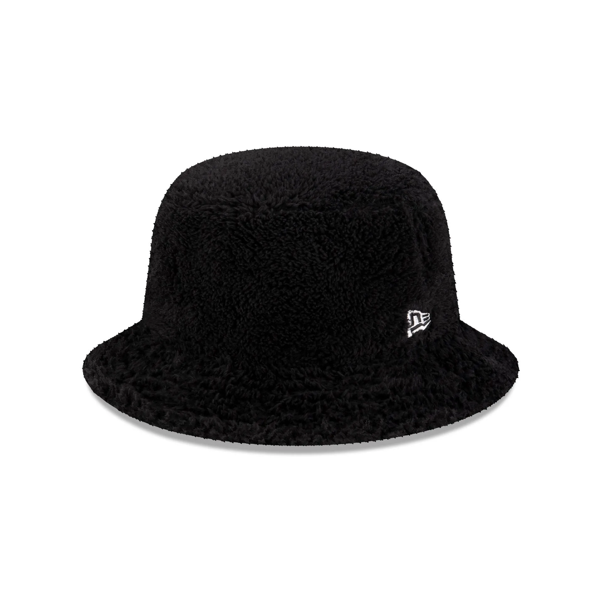 New Era Cap Fleece Black Bucket Hat sold by New Era