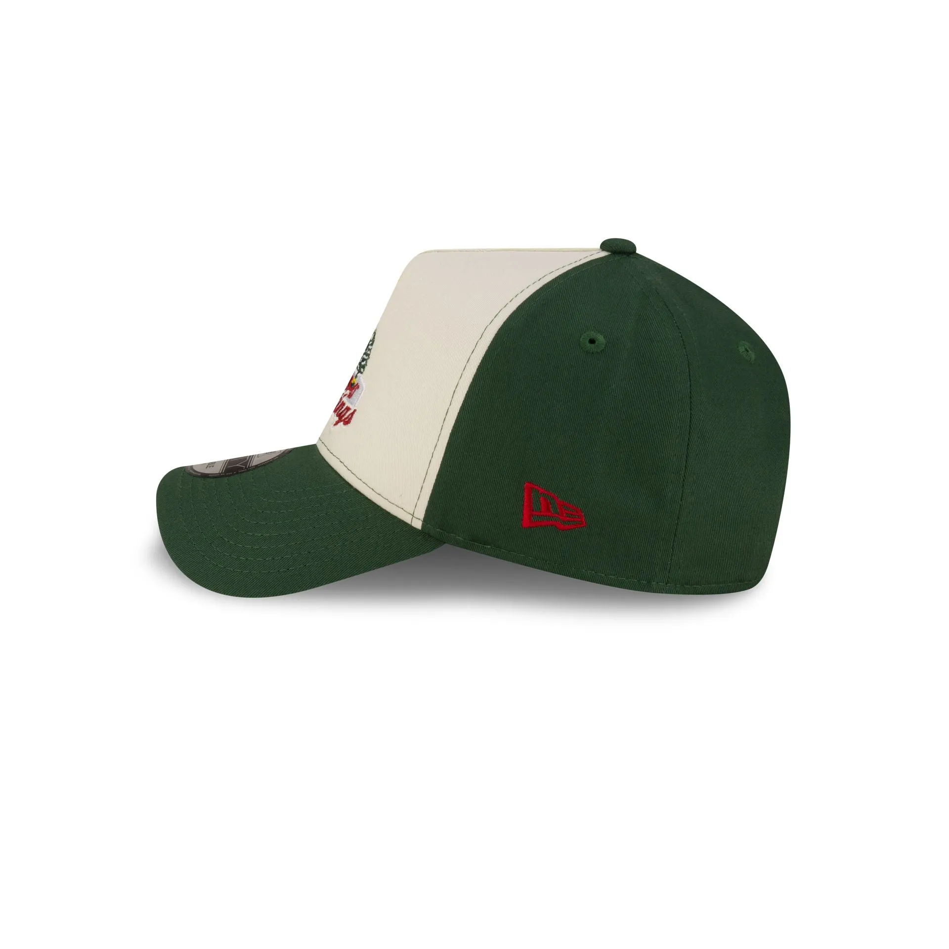 New Era Cap Seasonal Staples Seasons Greetings 9FORTY A-Frame Trucker Hat sold by New Era product image thumbnail 4