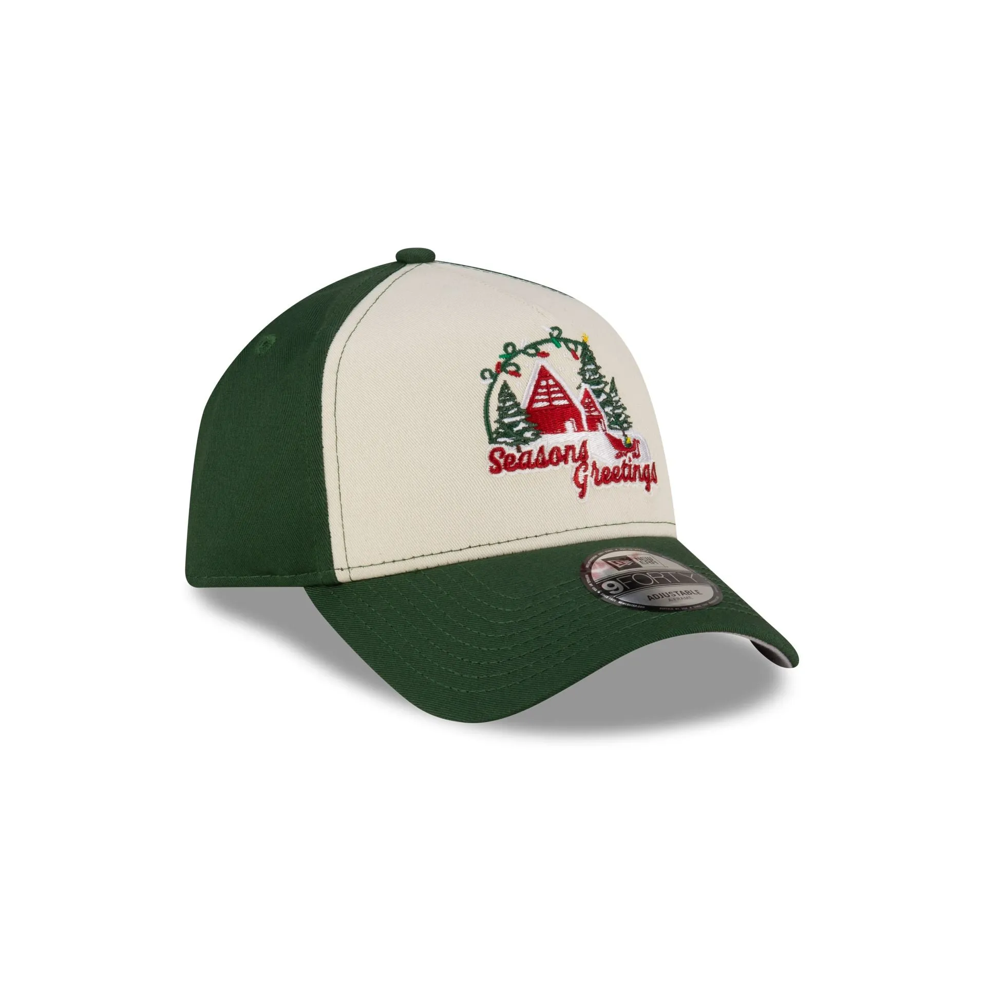 New Era Cap Seasonal Staples Seasons Greetings 9FORTY A-Frame Trucker Hat sold by New Era product image thumbnail 3