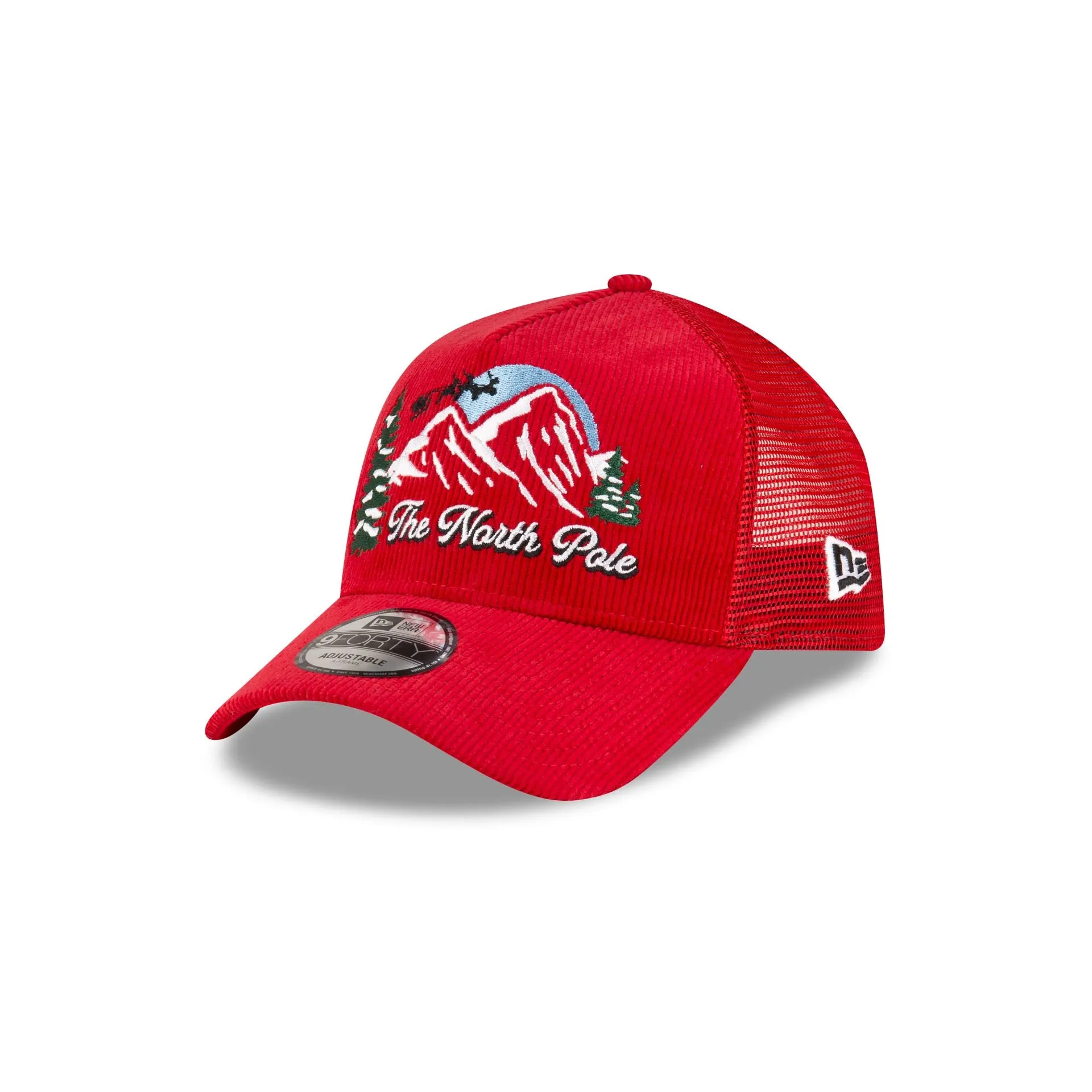 New Era Cap Seasonal Staples North Pole 9FORTY A-Frame Trucker Hat sold by New Era