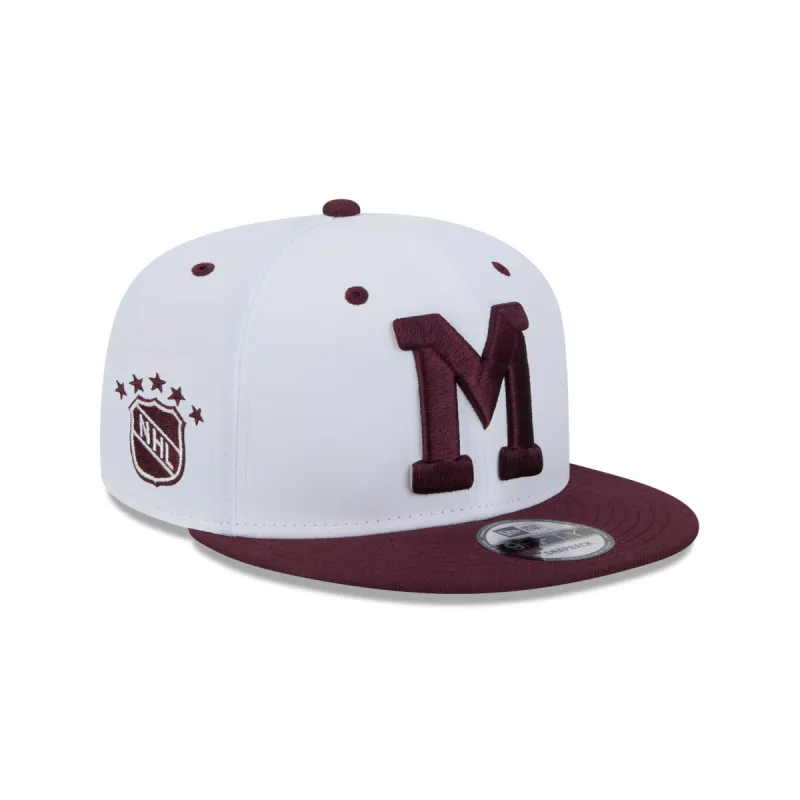 Montreal Maroons Vintage Satin 9FIFTY Snapback Hat sold by New Era