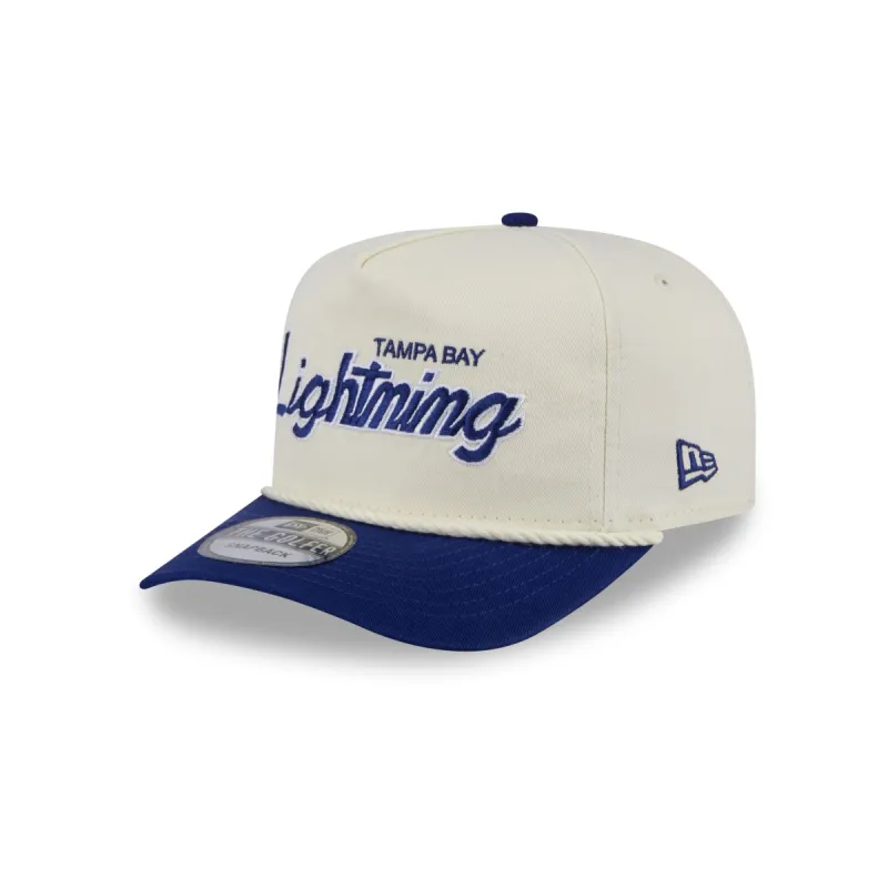 Tampa Bay Lightning Script Golfer Hat made by New Era