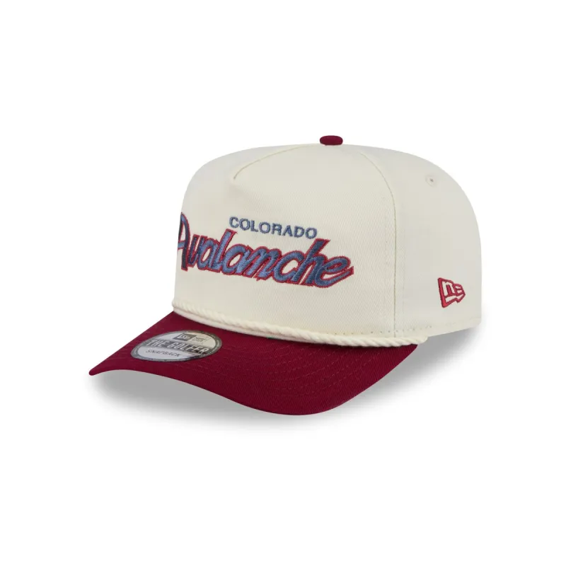 Colorado Avalanche Script Golfer Hat sold by New Era