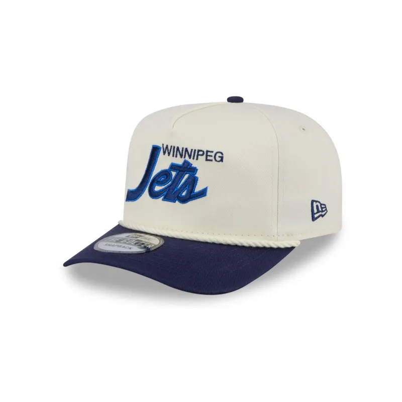Winnipeg Jets Script Golfer Hat sold by New Era