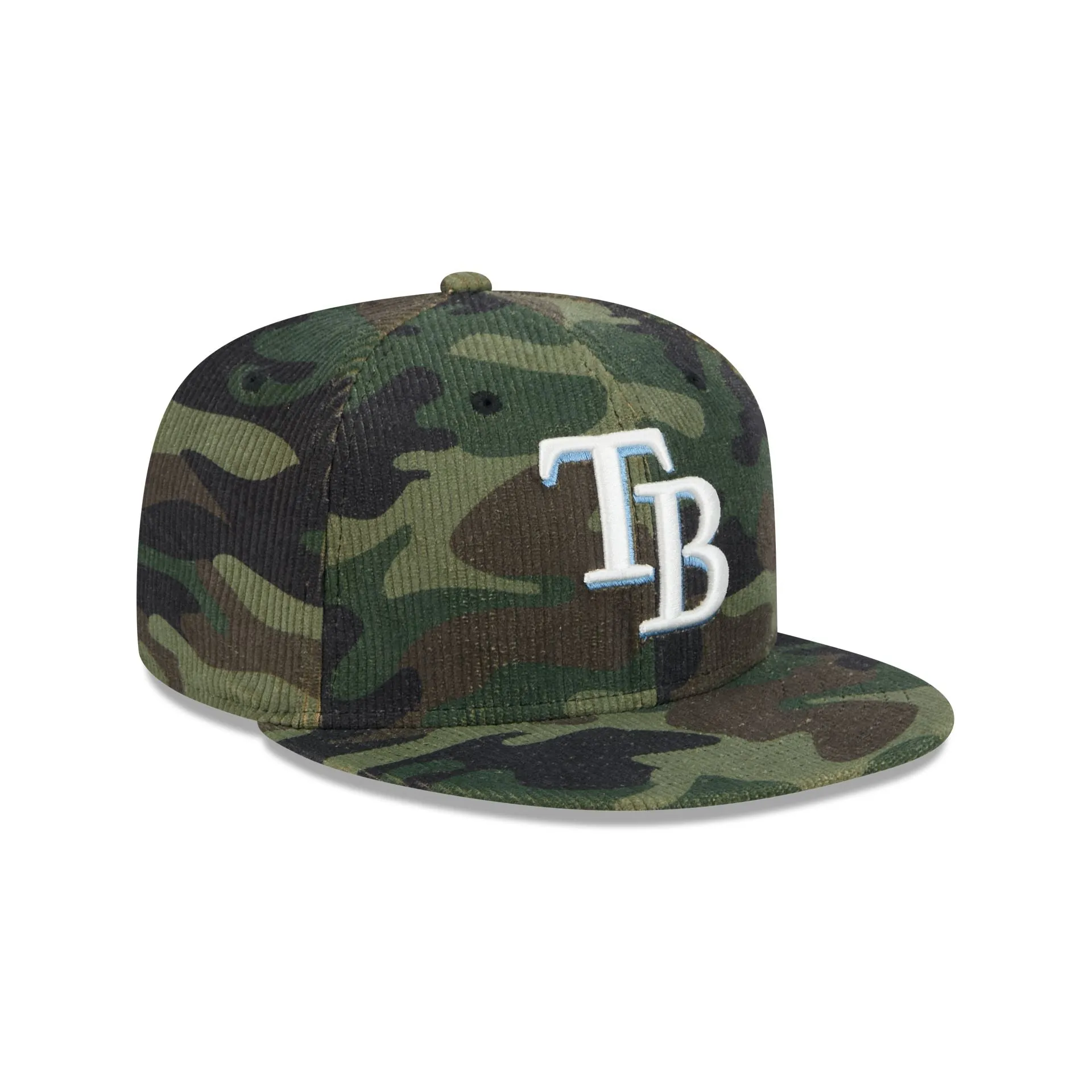 Tampa Bay Rays Camo Cord 59FIFTY Fitted Hat sold by New Era product image thumbnail 3