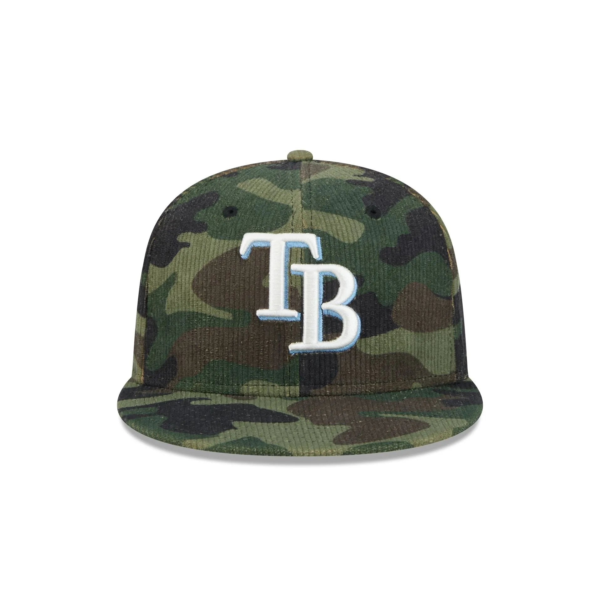 Tampa Bay Rays Camo Cord 59FIFTY Fitted Hat sold by New Era product image thumbnail 2