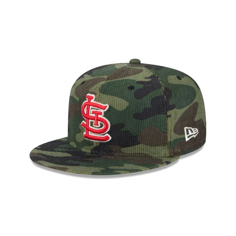 St. Louis Cardinals Camo Cord 59FIFTY Fitted Hat sold by New Era