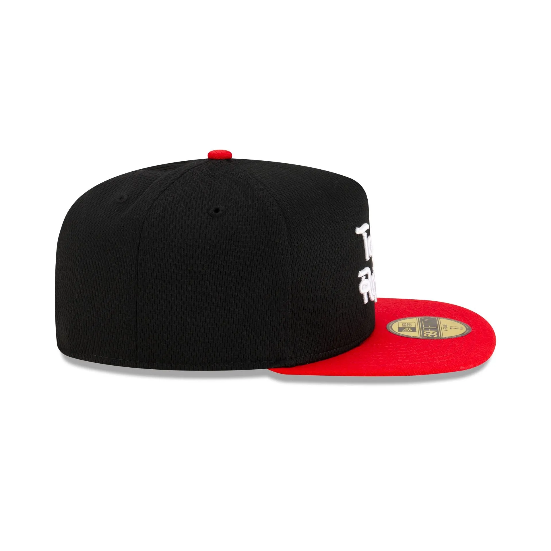 Toronto Raptors Dashmark Mesh 59FIFTY A-Frame Fitted Hat sold by New Era product image thumbnail 5