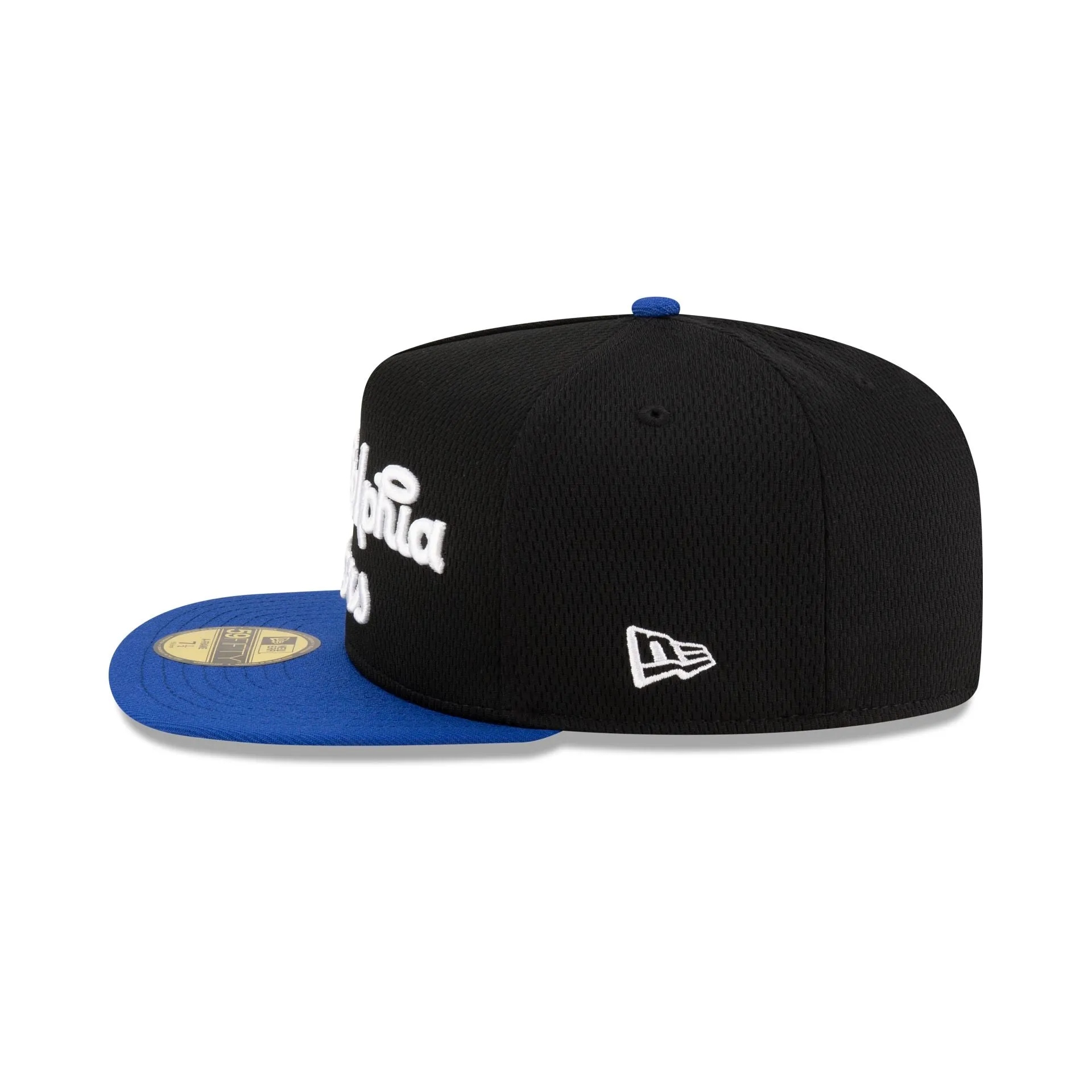 Philadelphia 76ers Dashmark Mesh 59FIFTY A-Frame Fitted Hat sold by New Era product image thumbnail 4