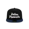 Dallas Mavericks Dashmark Mesh 59FIFTY A-Frame Fitted Hat sold by New Era