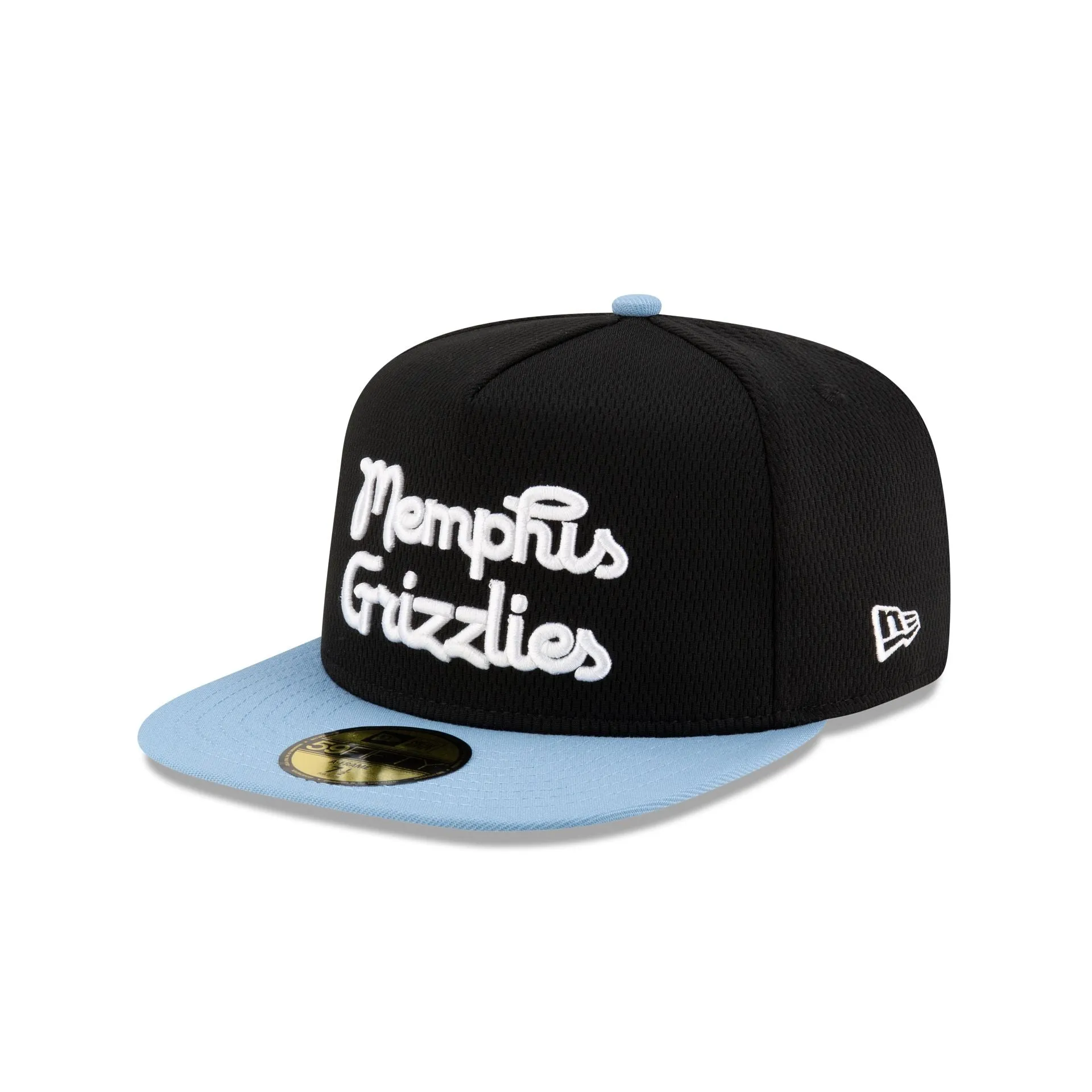 Memphis Grizzlies Dashmark Mesh 59FIFTY A-Frame Fitted Hat sold by New Era