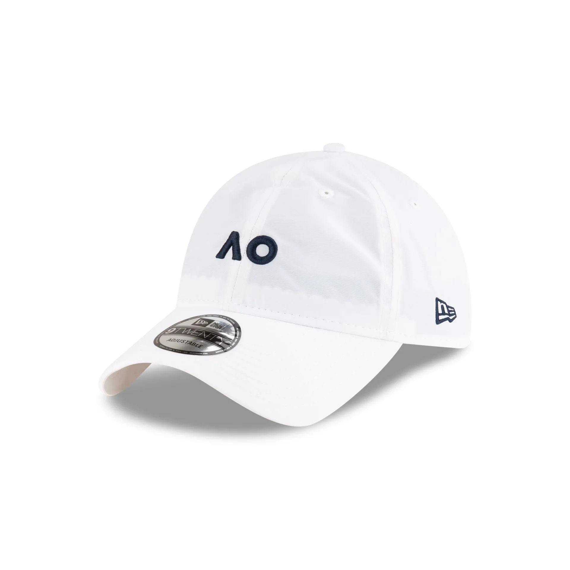 2025 Australian Open Core Flawless White 9TWENTY Adjustable Hat sold by New Era