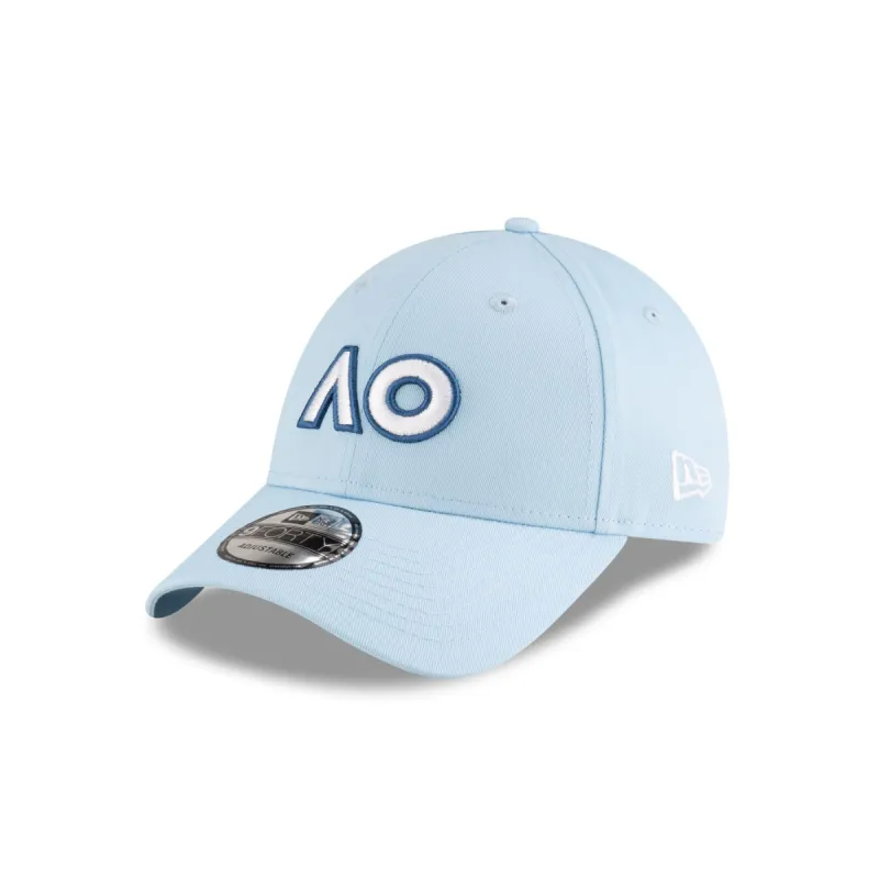 2025 Australian Open Glacial Blue 9FORTY Adjustable Hat sold by New Era