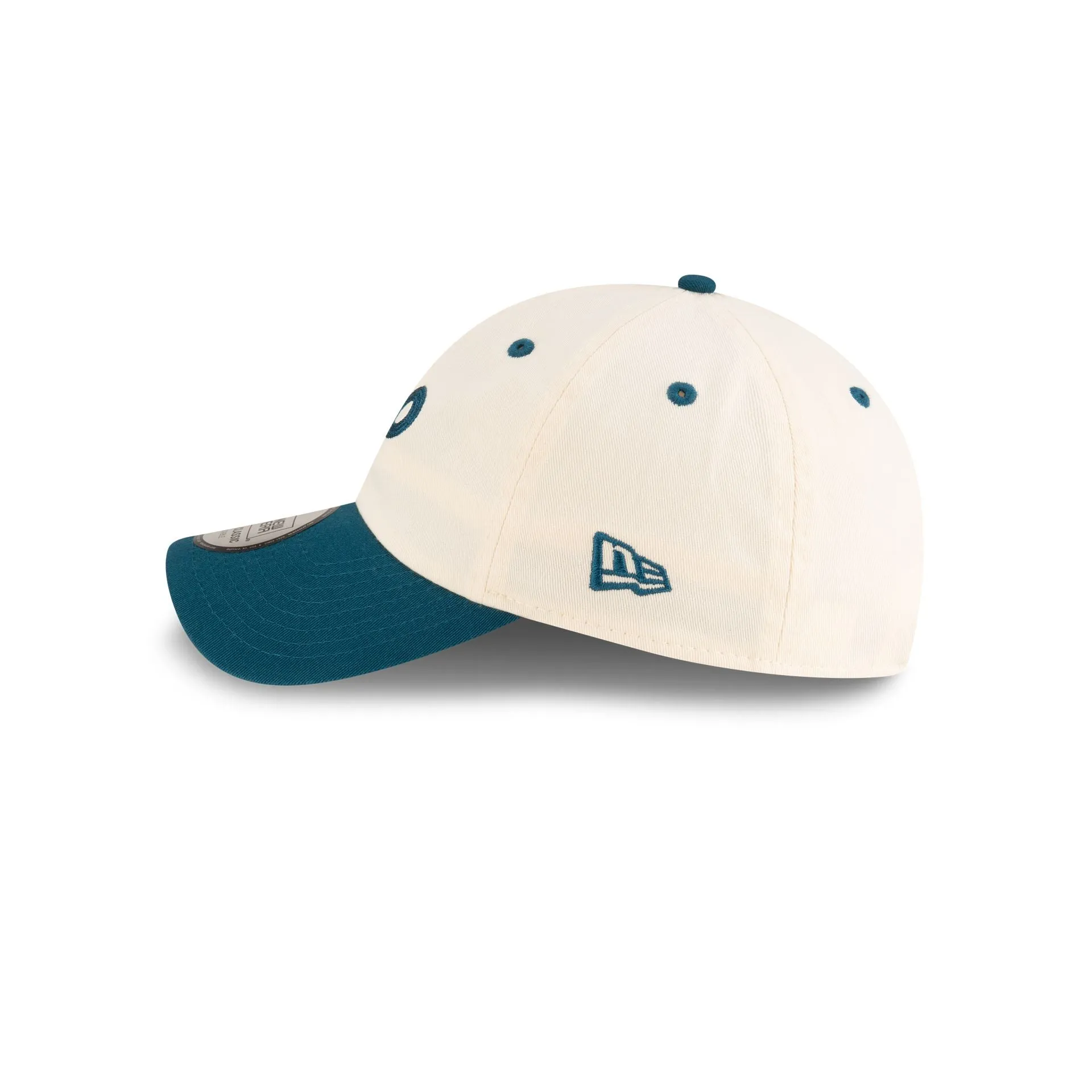 2025 Australian Open Cream Cadet Blue Casual Classic Adjustable Hat sold by New Era product image thumbnail 5