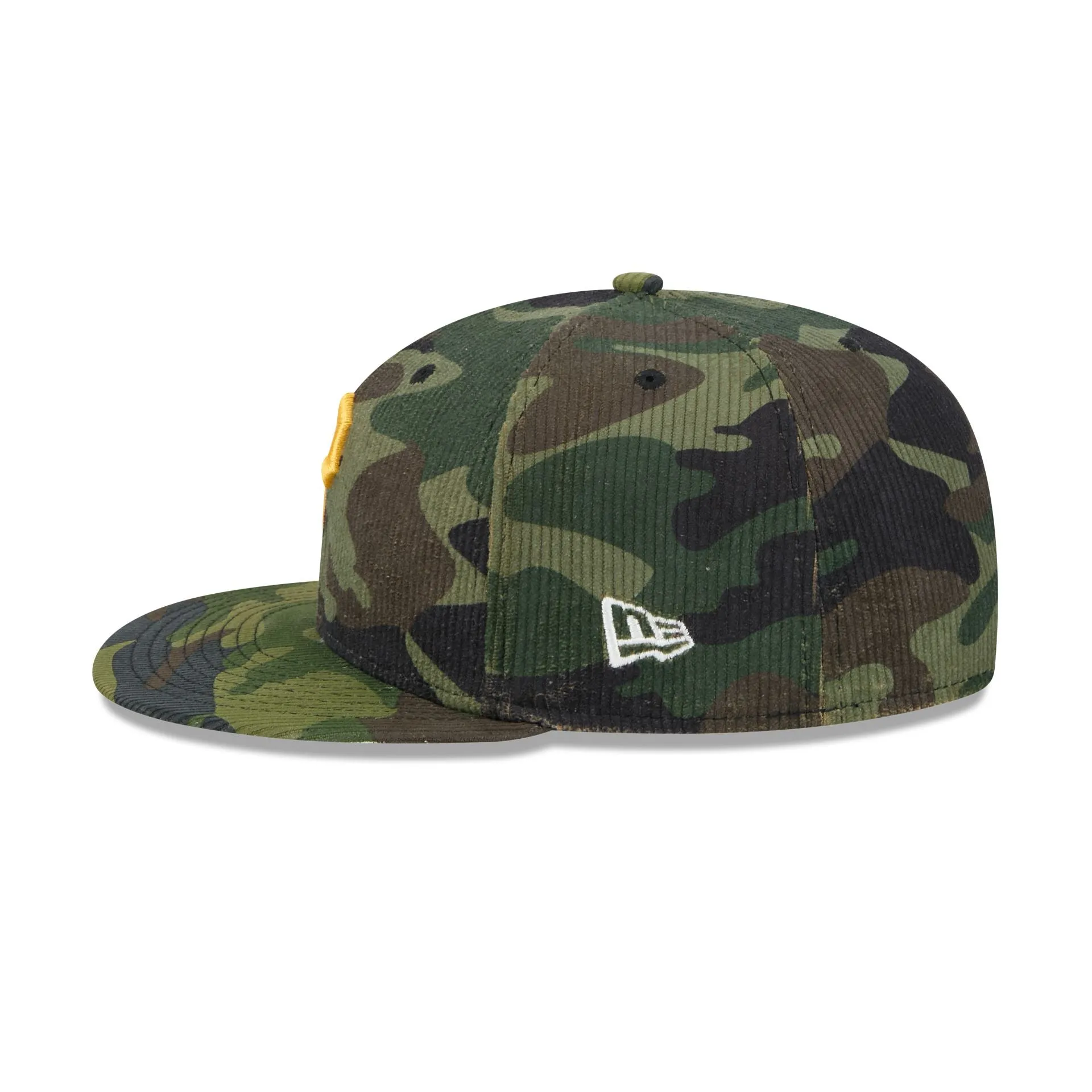 Pittsburgh Pirates Camo Cord 59FIFTY Fitted Hat sold by New Era product image thumbnail 4