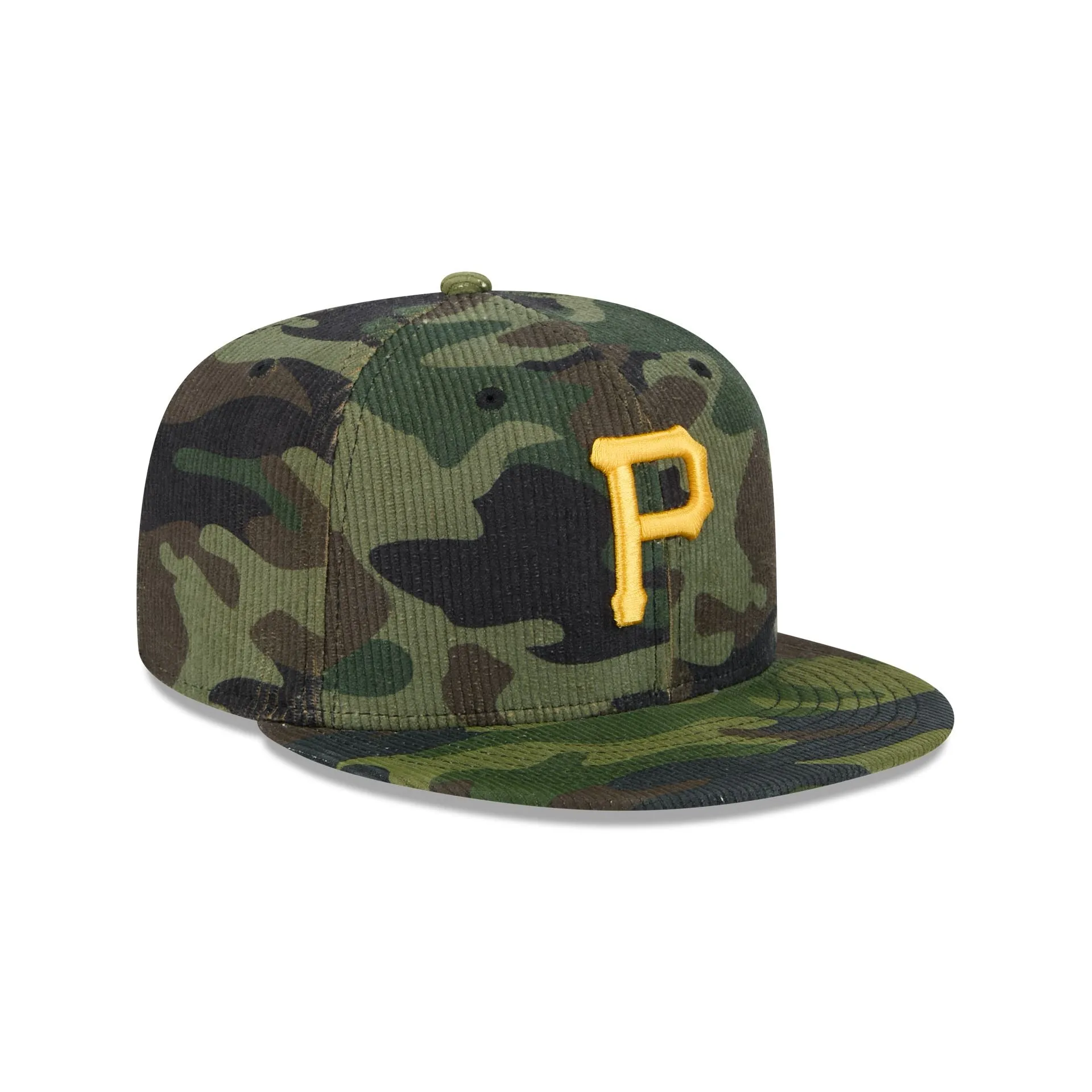 Pittsburgh Pirates Camo Cord 59FIFTY Fitted Hat sold by New Era product image thumbnail 3