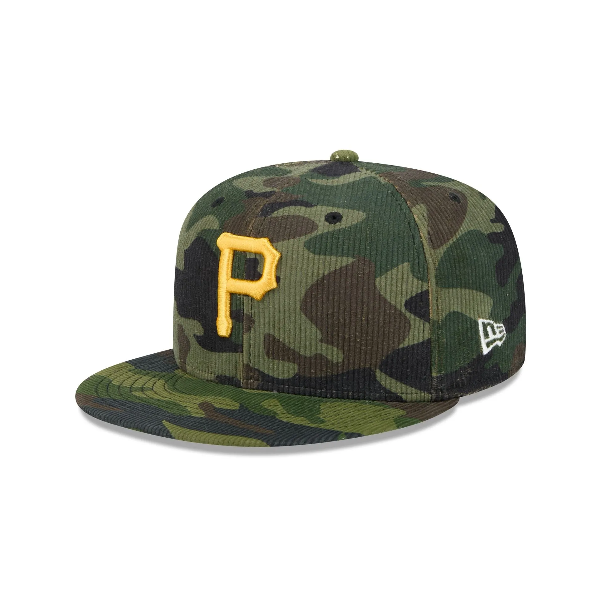 Pittsburgh Pirates Camo Cord 59FIFTY Fitted Hat sold by New Era