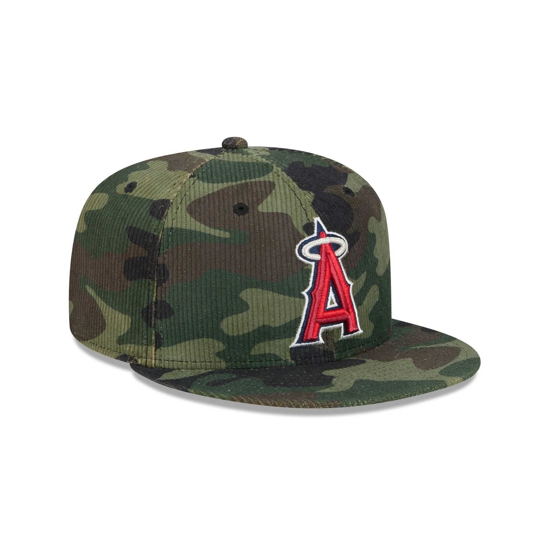 Los Angeles Angels Camo Cord 59FIFTY Fitted Hat sold by New Era product image thumbnail 3