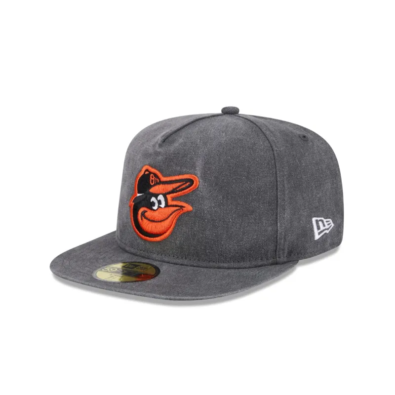 Baltimore Orioles Pigment Dye 59FIFTY A-Frame Fitted Hat sold by New Era
