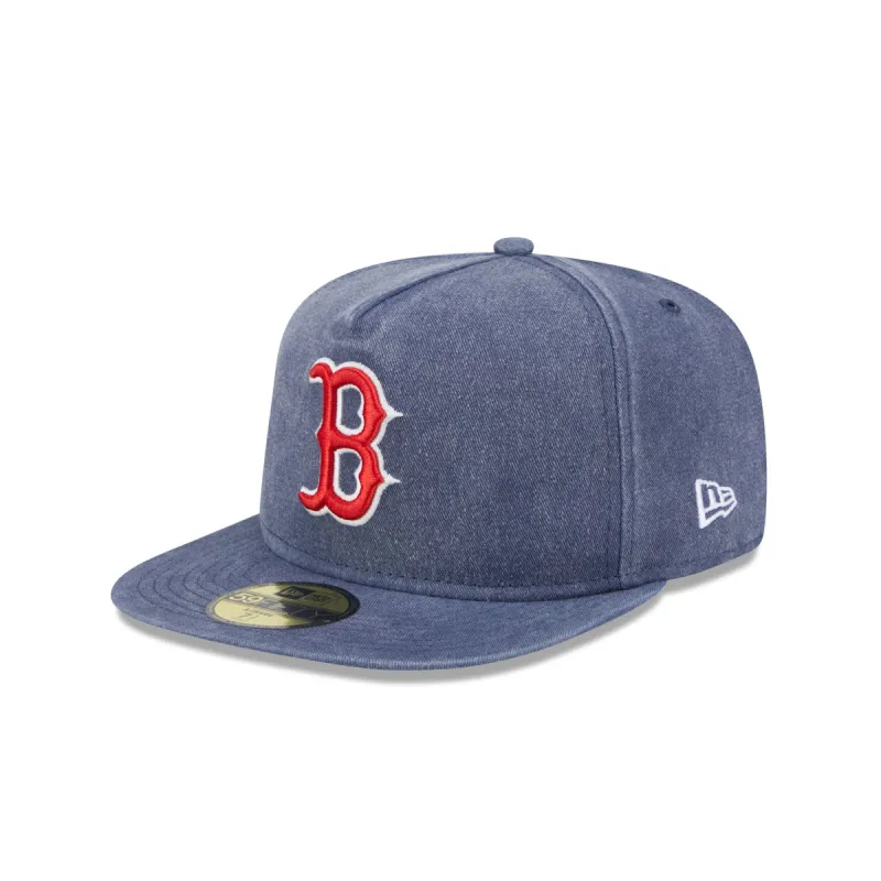 Boston Red Sox Pigment Dye 59FIFTY A-Frame Fitted Hat made by New Era