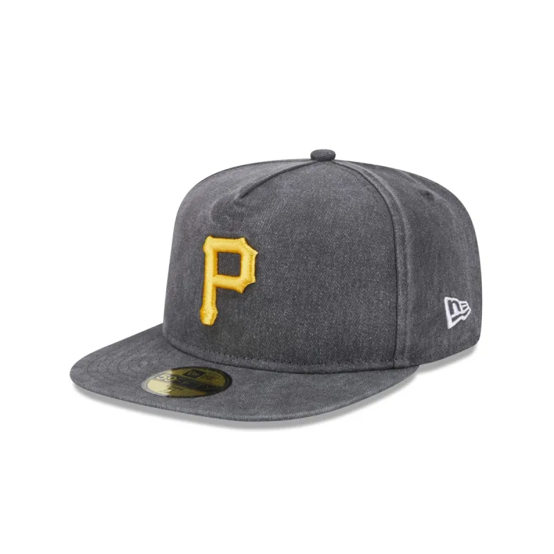 Pittsburgh Pirates Pigment Dye 59FIFTY A-Frame Fitted Hat sold by New Era