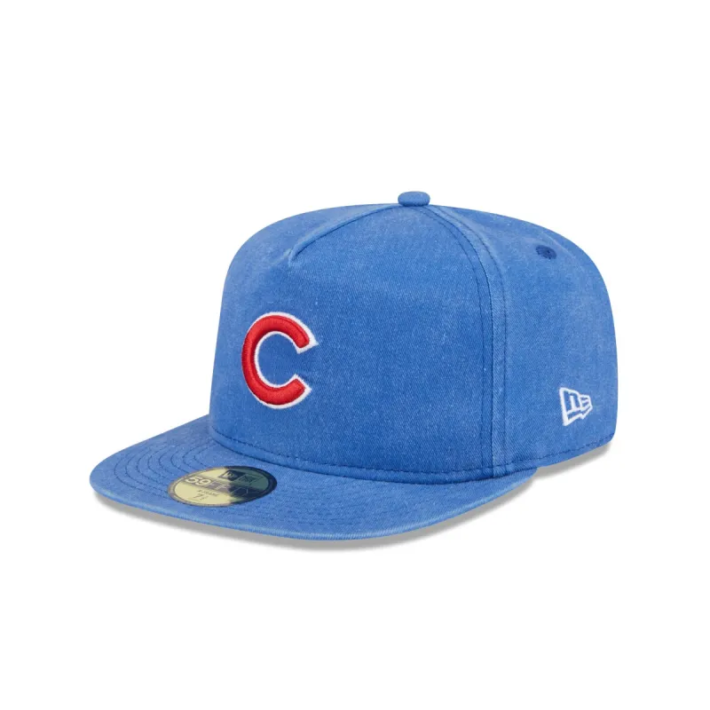 Chicago Cubs Pigment Dye 59FIFTY A-Frame Fitted Hat sold by New Era