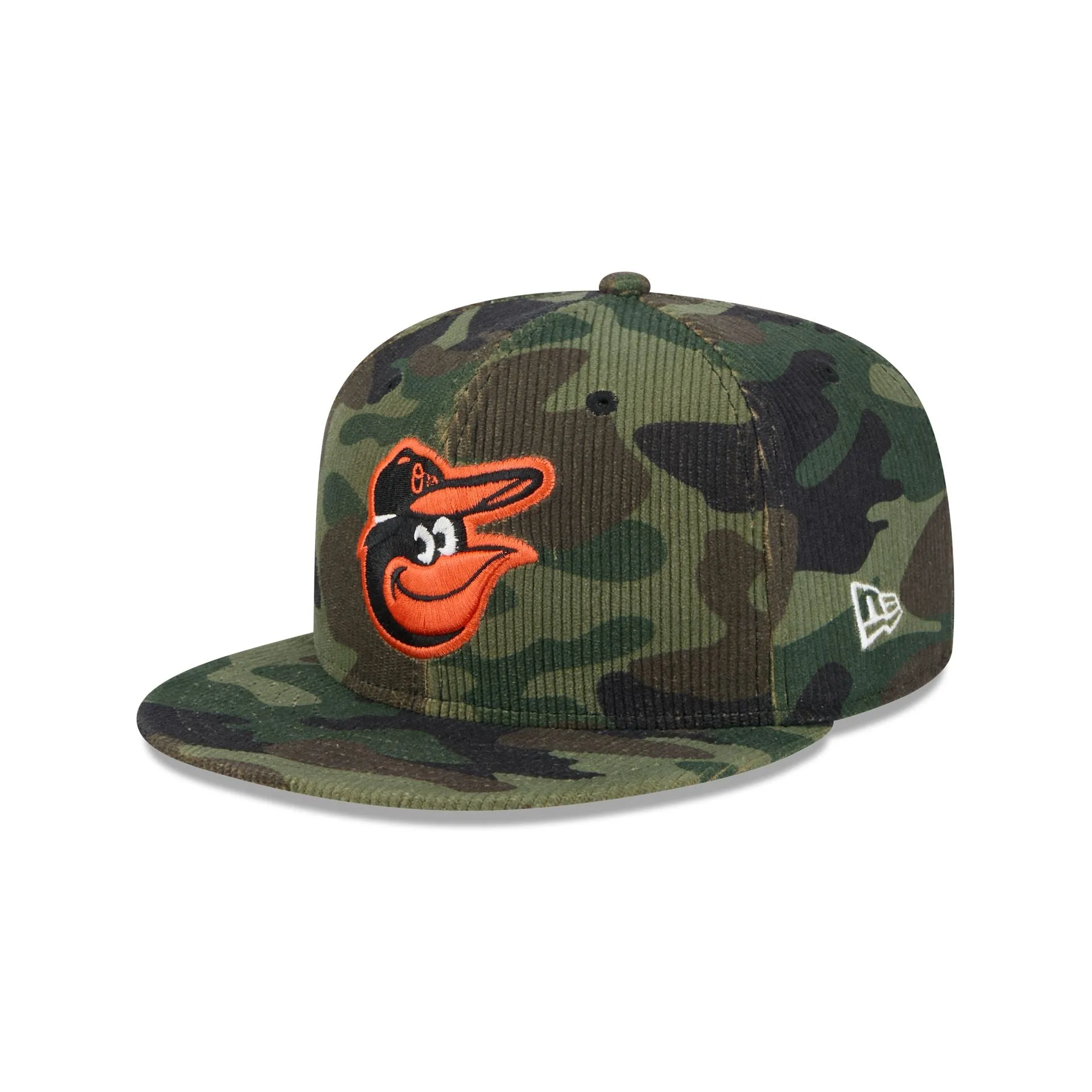 Baltimore Orioles Camo Cord 59FIFTY Fitted Hat sold by New Era
