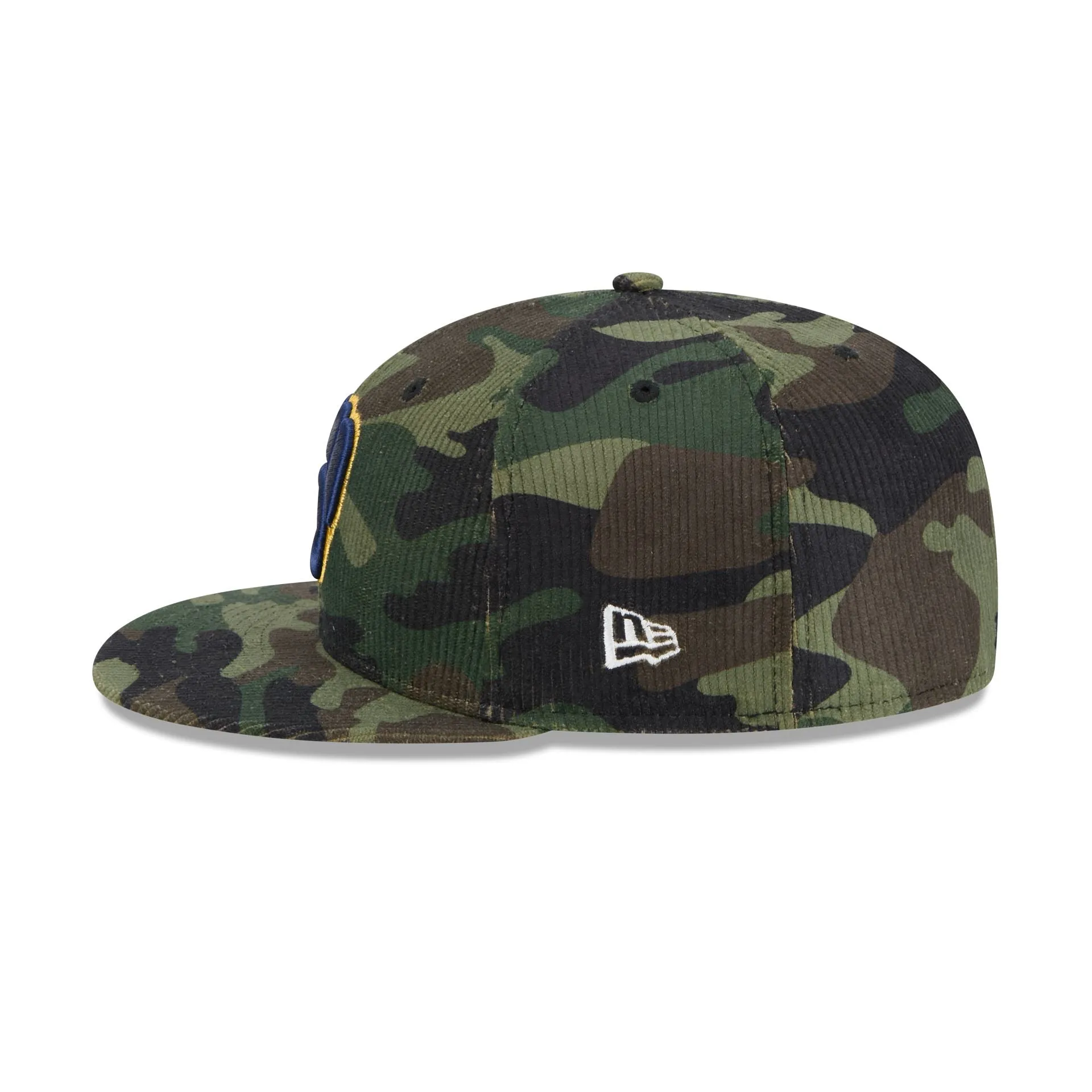 Milwaukee Brewers Camo Cord 59FIFTY Fitted Hat sold by New Era product image thumbnail 4