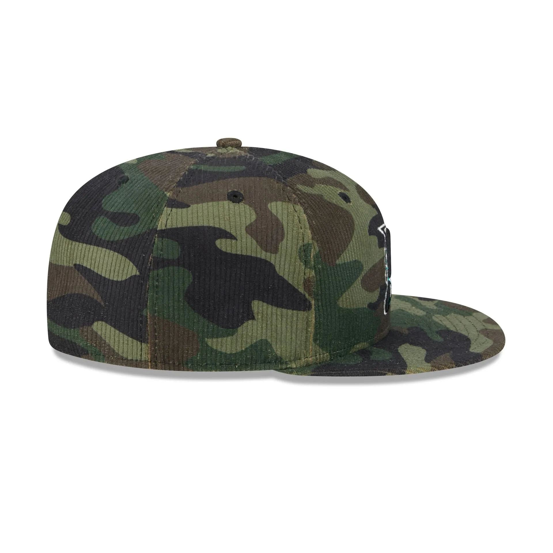 Miami Marlins Camo Cord 59FIFTY Fitted Hat sold by New Era product image thumbnail 5
