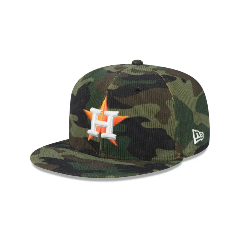 Houston Astros Camo Cord 59FIFTY Fitted Hat sold by New Era