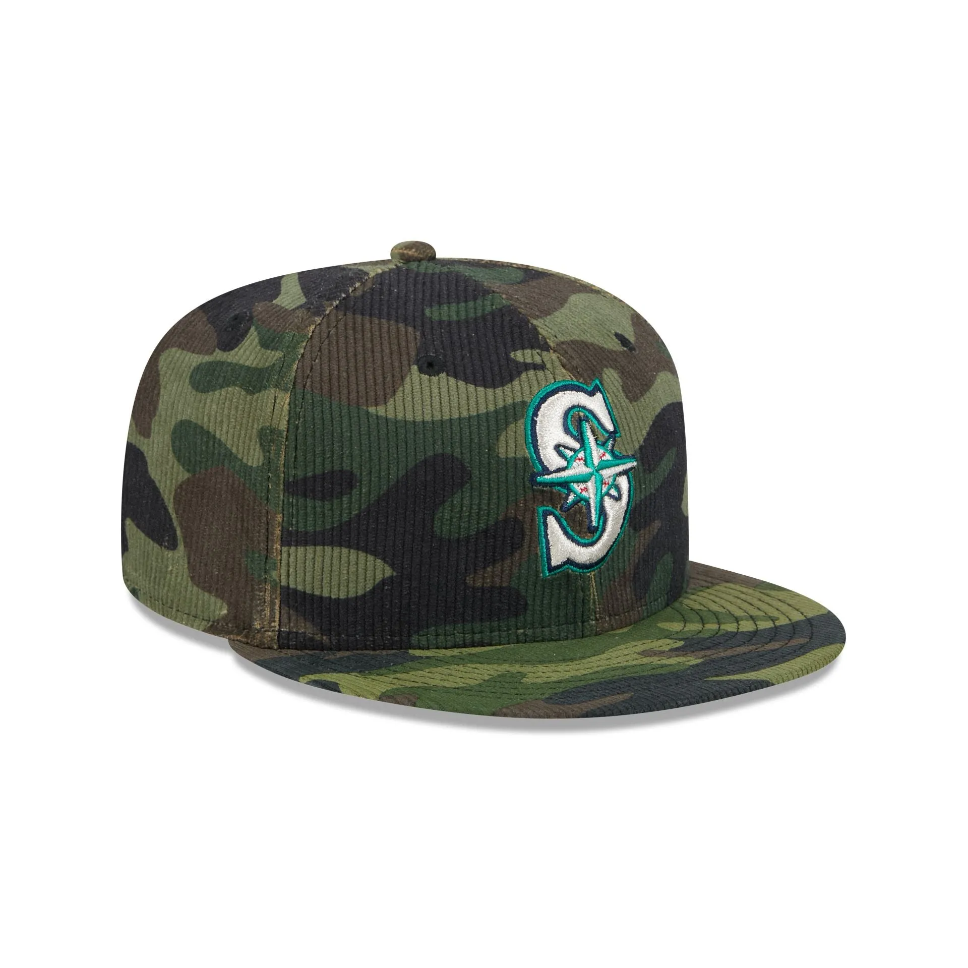Seattle Mariners Camo Cord 59FIFTY Fitted Hat sold by New Era product image thumbnail 3