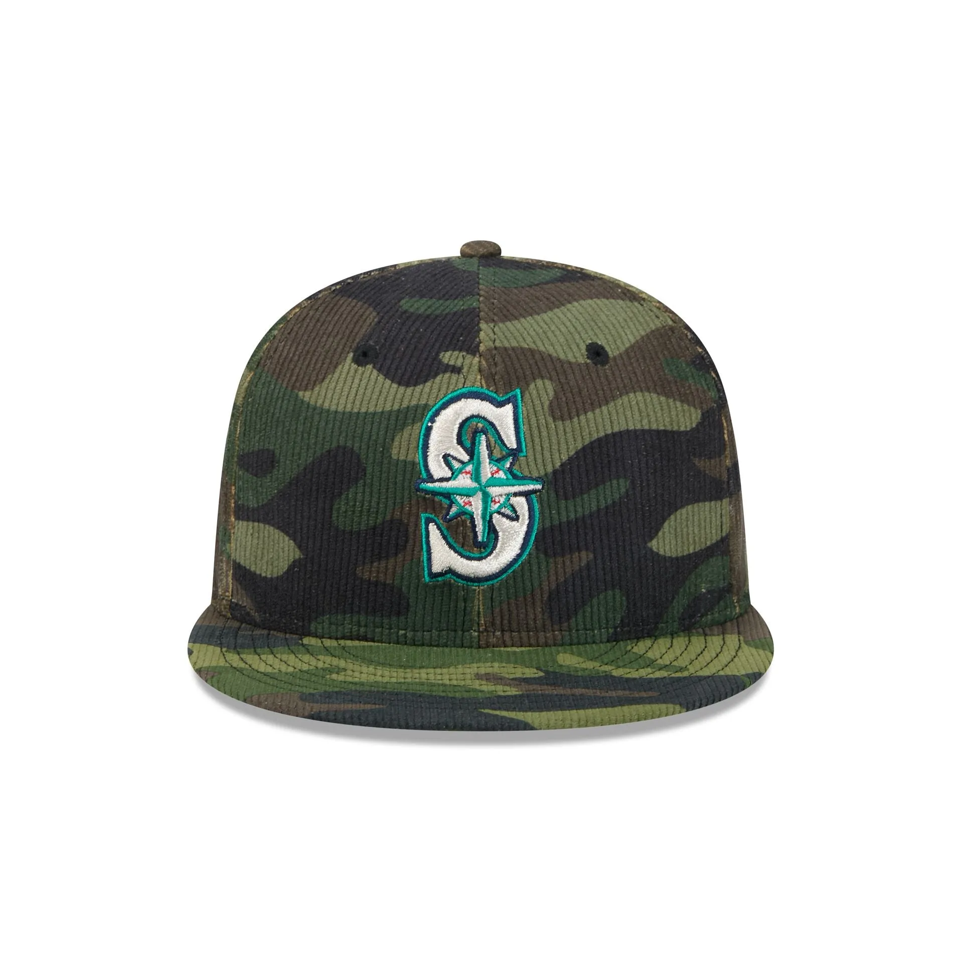 Seattle Mariners Camo Cord 59FIFTY Fitted Hat sold by New Era product image thumbnail 2