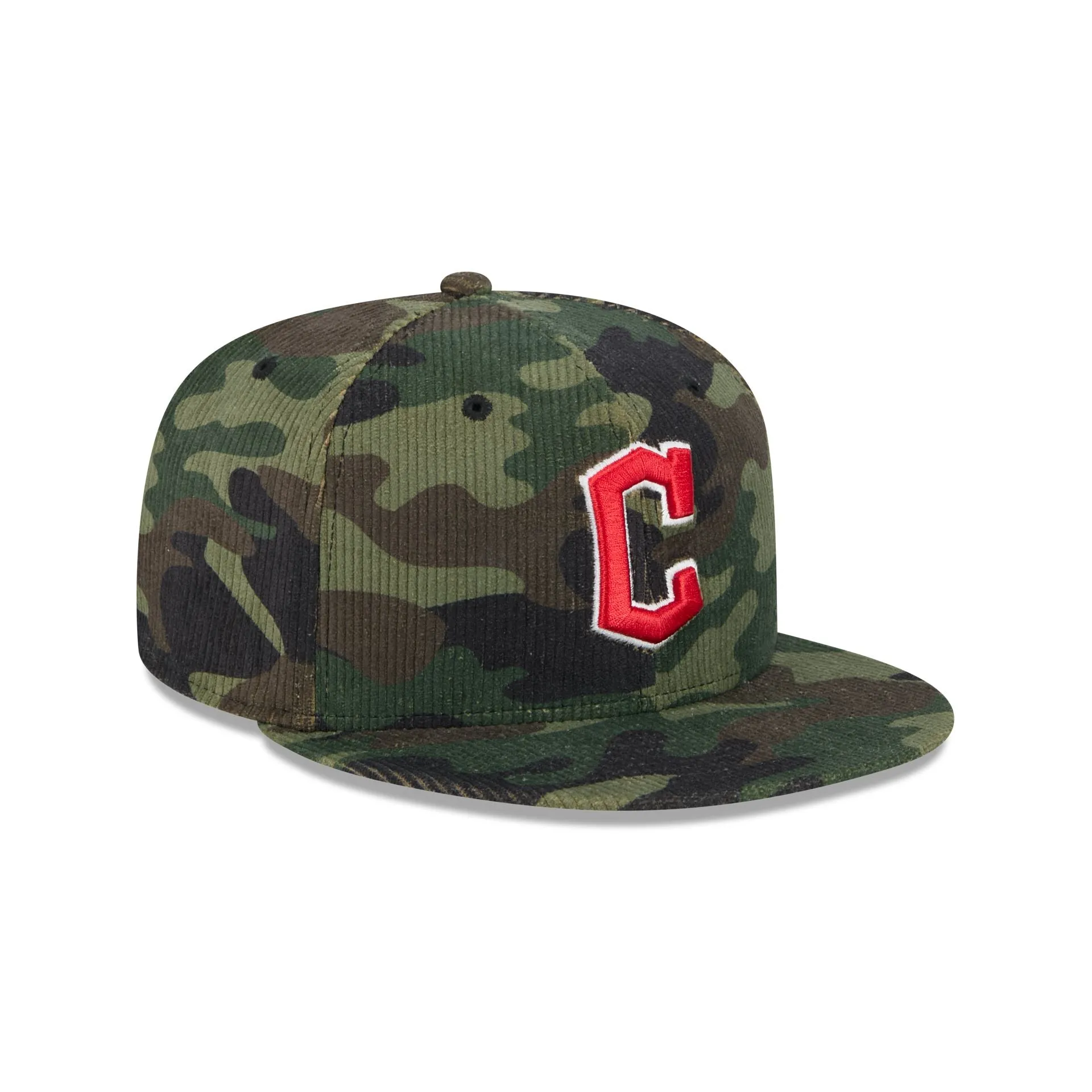 Cleveland Guardians Camo Cord 59FIFTY Fitted Hat sold by New Era product image thumbnail 3