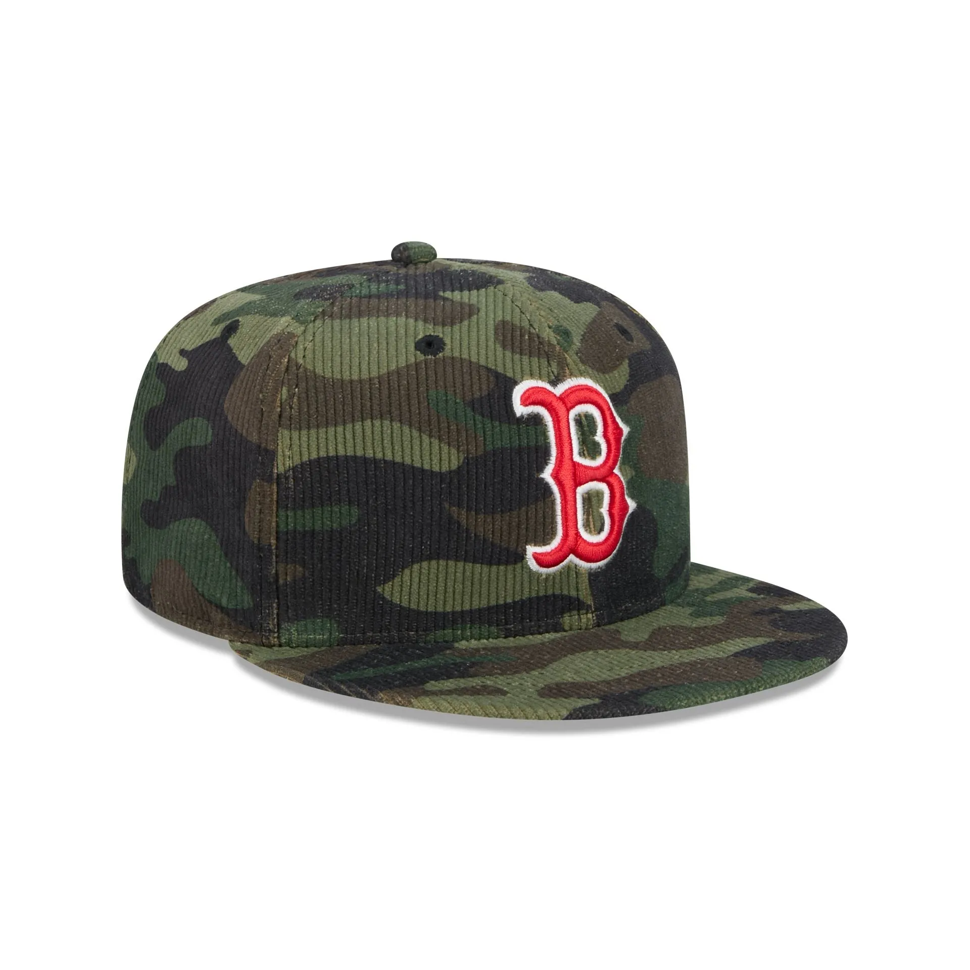 Boston Red Sox Camo Cord 59FIFTY Fitted Hat sold by New Era product image thumbnail 3