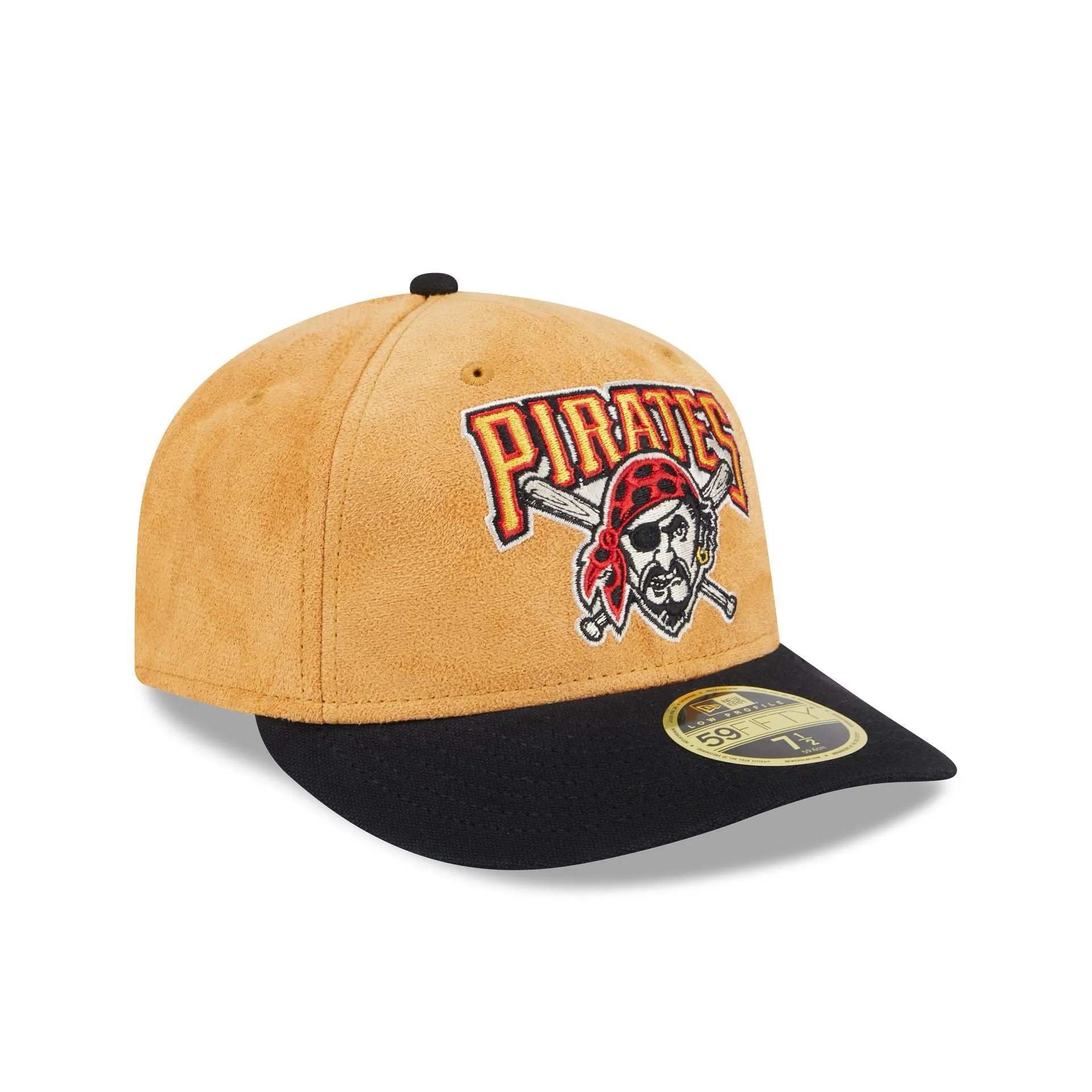 Pittsburgh Pirates Tan Texture Low Profile 59FIFTY Fitted Hat sold by New Era product image thumbnail 3