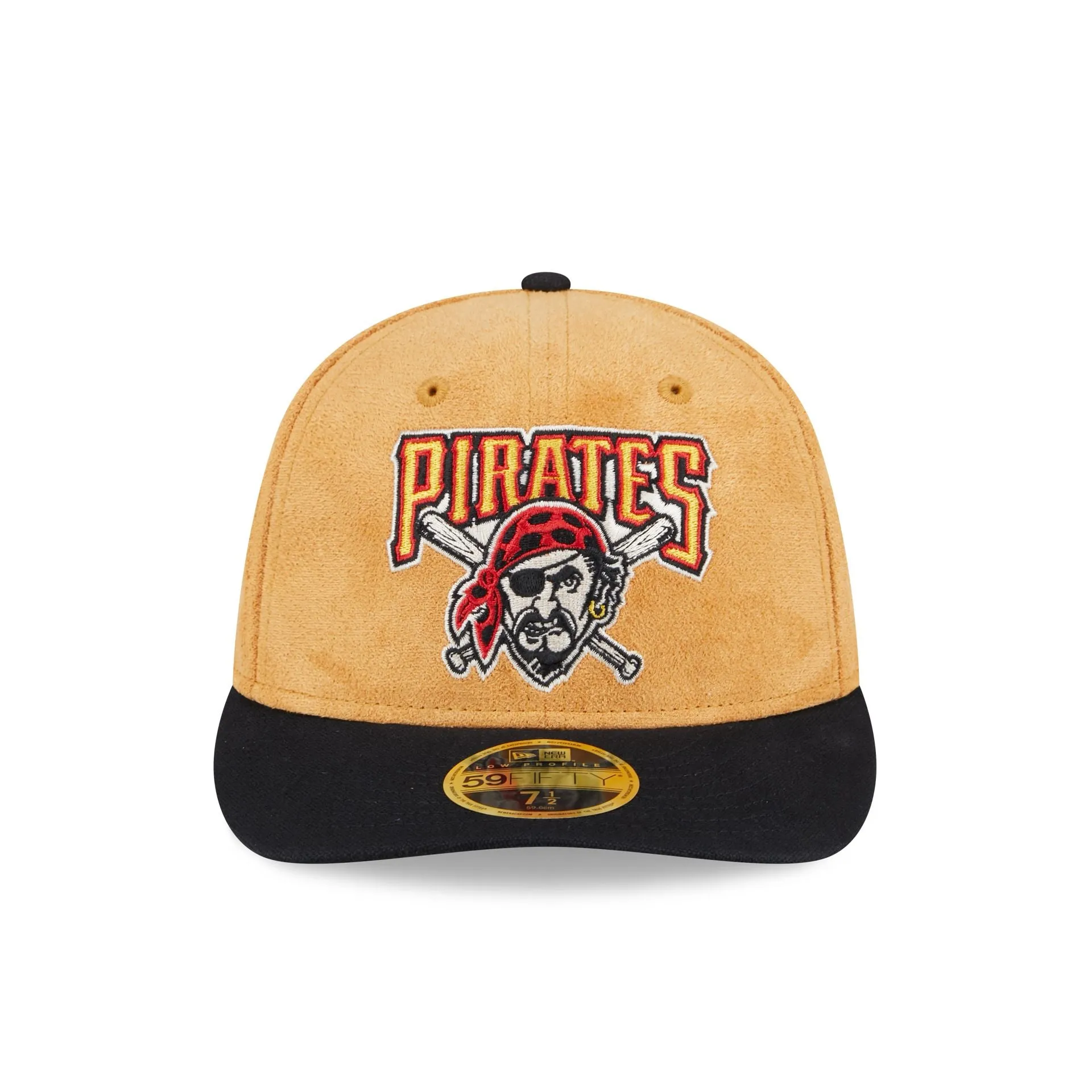 Pittsburgh Pirates Tan Texture Low Profile 59FIFTY Fitted Hat sold by New Era product image thumbnail 2