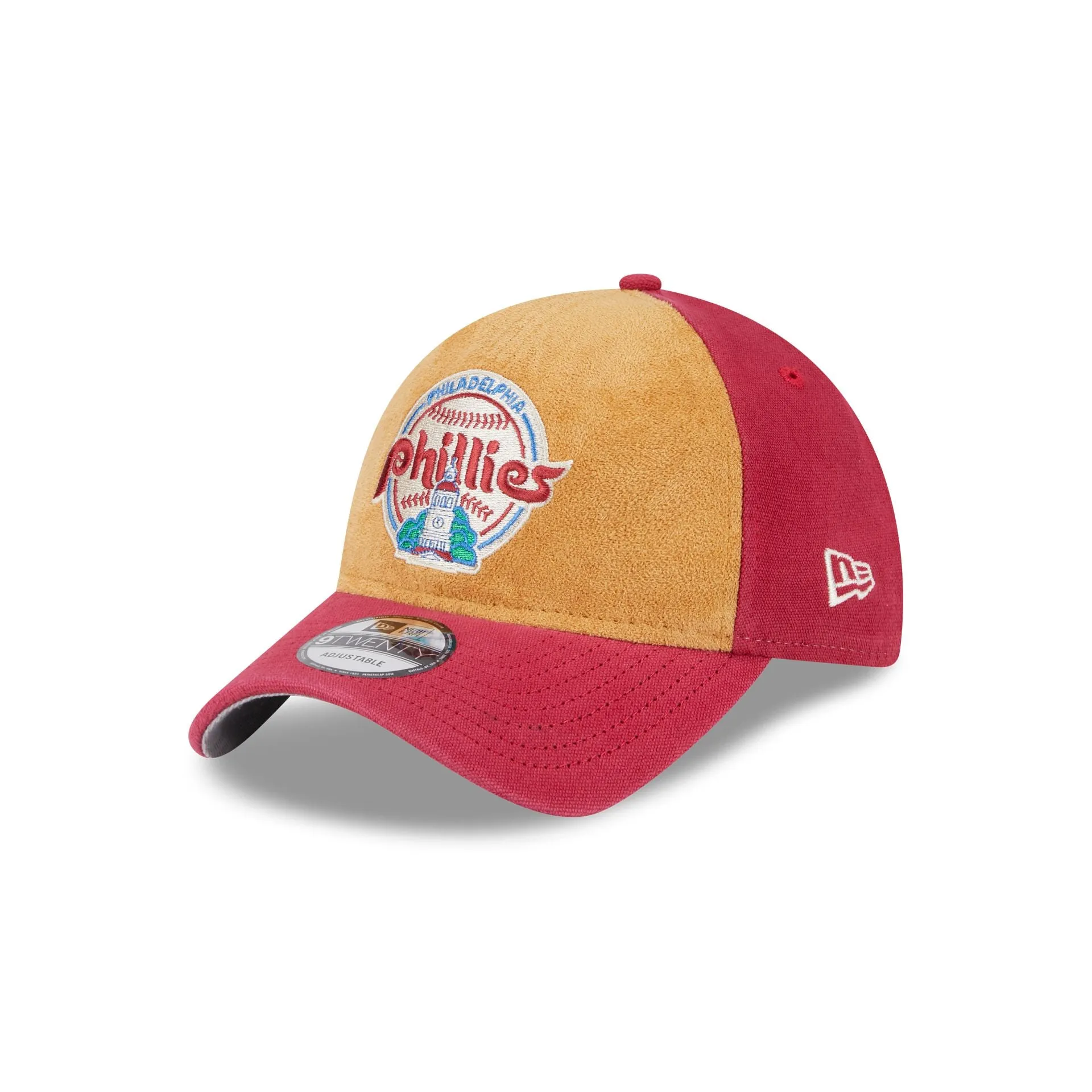 Philadelphia Phillies Tan Texture 9TWENTY Adjustable Hat sold by New Era