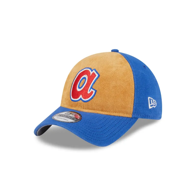 Atlanta Braves Tan Texture 9TWENTY Adjustable Hat sold by New Era