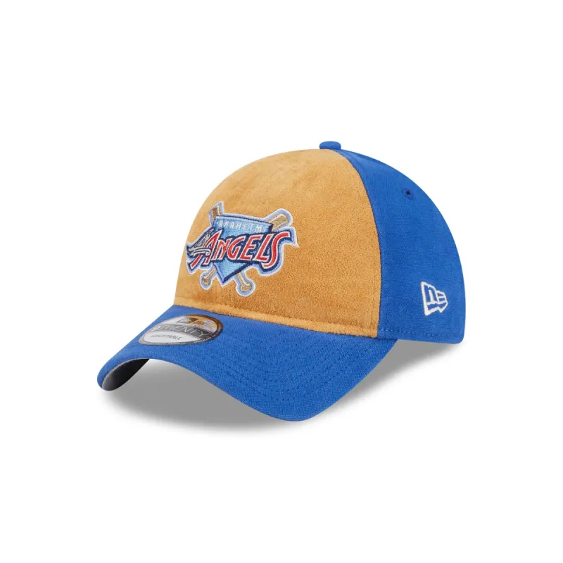 Los Angeles Angels Tan Texture 9TWENTY Adjustable Hat sold by New Era