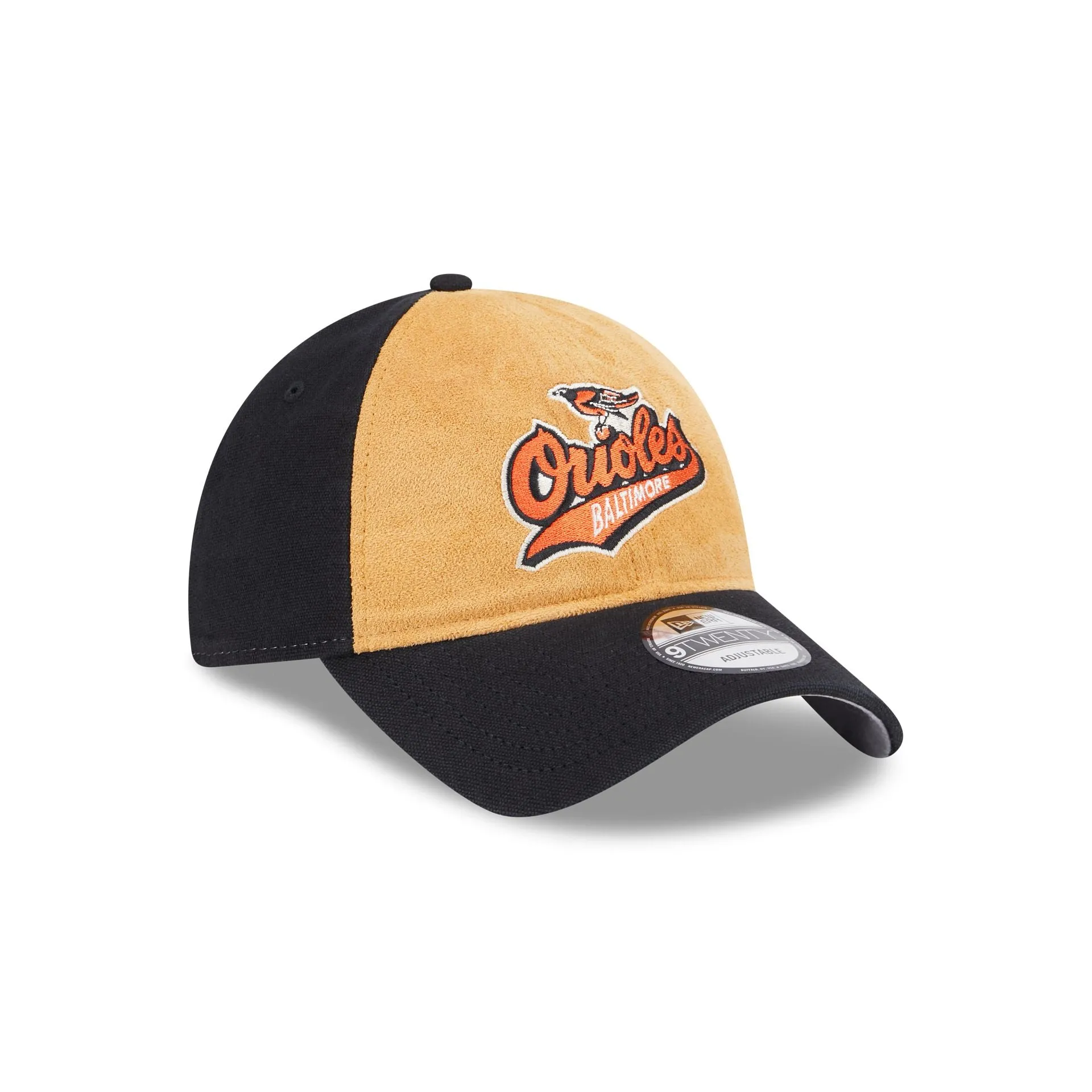 Baltimore Orioles Tan Texture 9TWENTY Adjustable Hat sold by New Era product image thumbnail 3