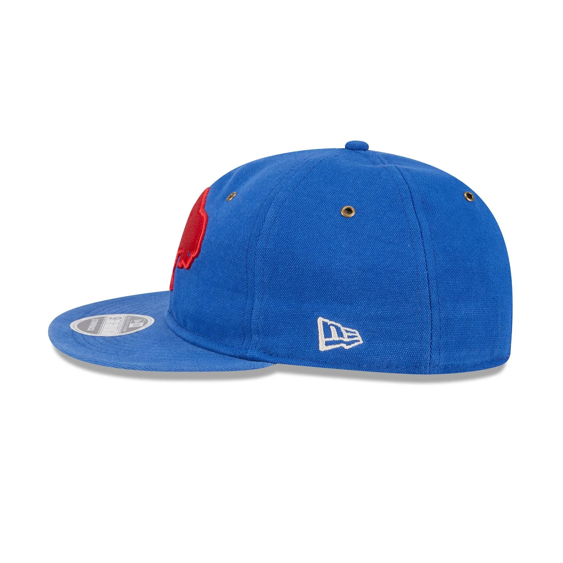 Buffalo Bills Cotton Canvas Retro Crown 9FIFTY Adjustable Hat sold by New Era product image thumbnail 4
