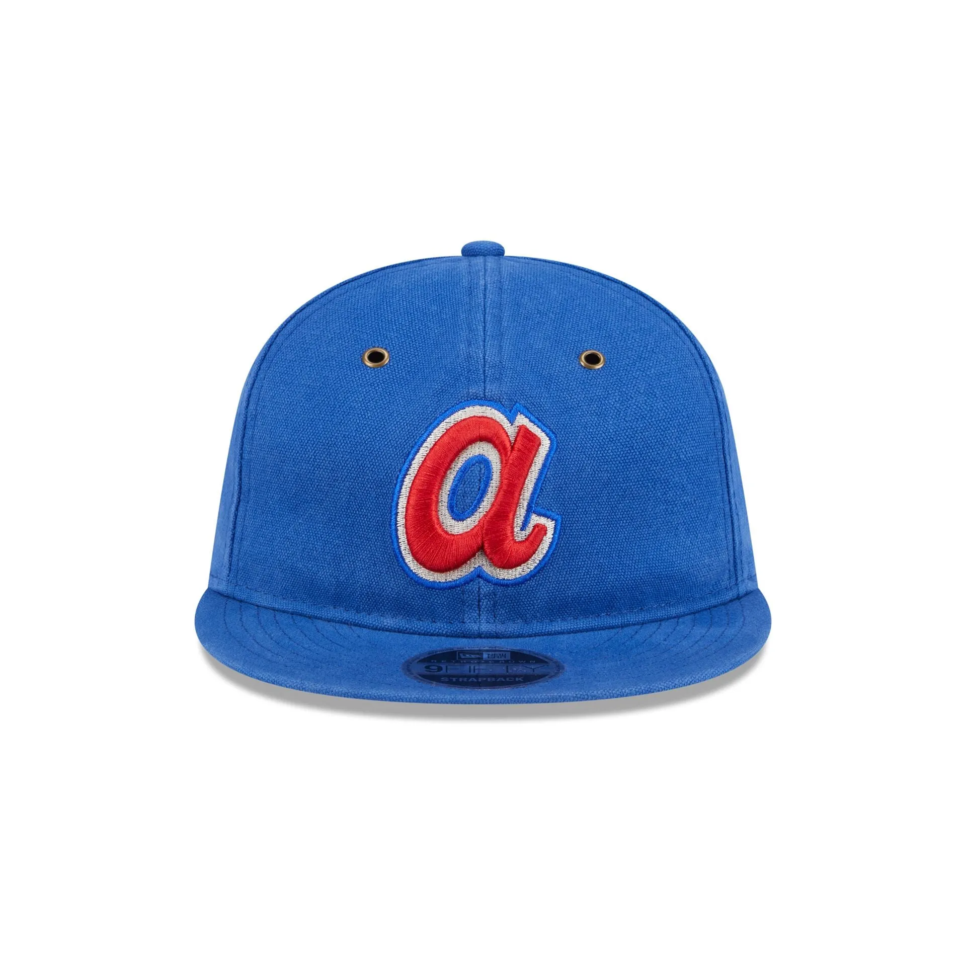 Atlanta Braves Cotton Canvas Retro Crown 9FIFTY Adjustable Hat sold by New Era product image thumbnail 2