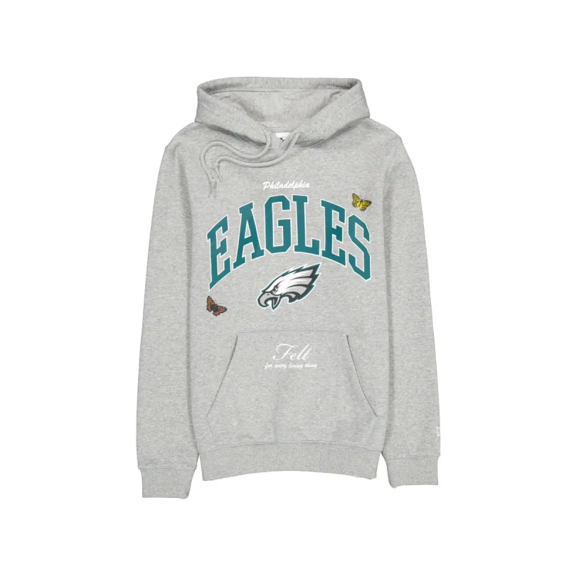 FELT x Philadelphia Eagles Gray Hoodie sold by New Era