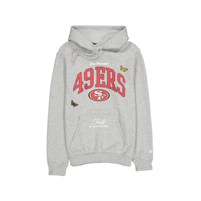 FELT x San Francisco 49ers Gray Hoodie sold by New Era