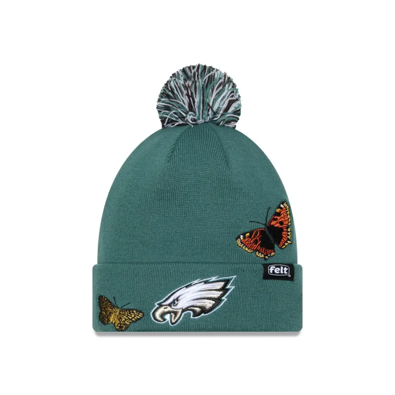 FELT x Philadelphia Eagles Pom Knit Hat sold by New Era