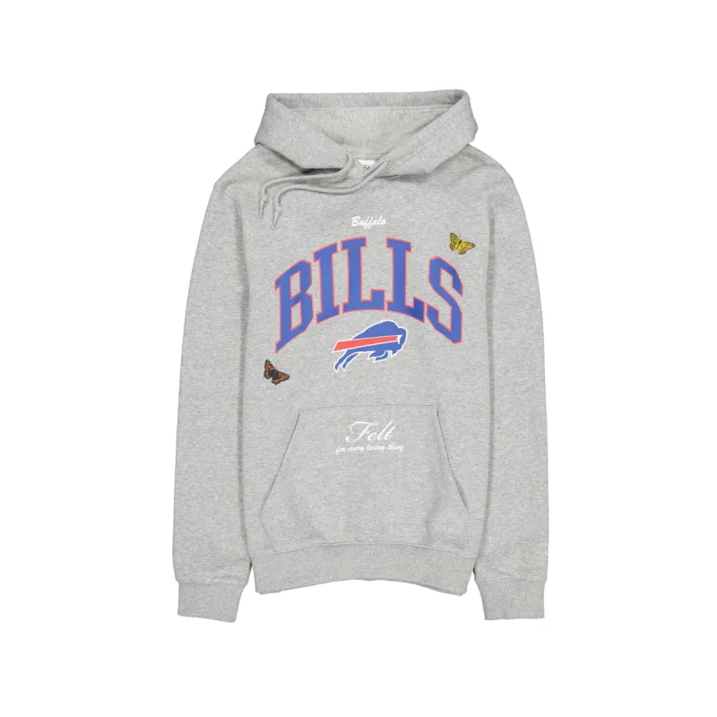 FELT x Buffalo Bills Gray Hoodie made by New Era